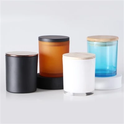 Bulk Candle Jars With Wooden Lids Bulk Candle Jars With Wooden Lids